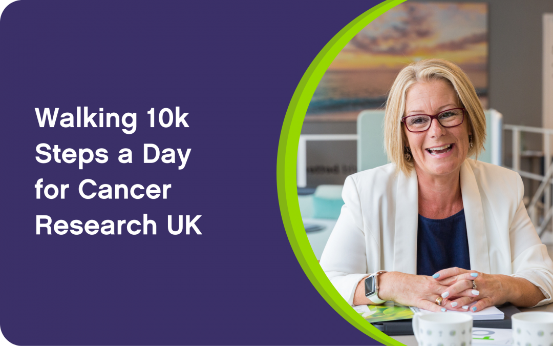 Pam is Walking 10k Steps a Day for Cancer Research UK
