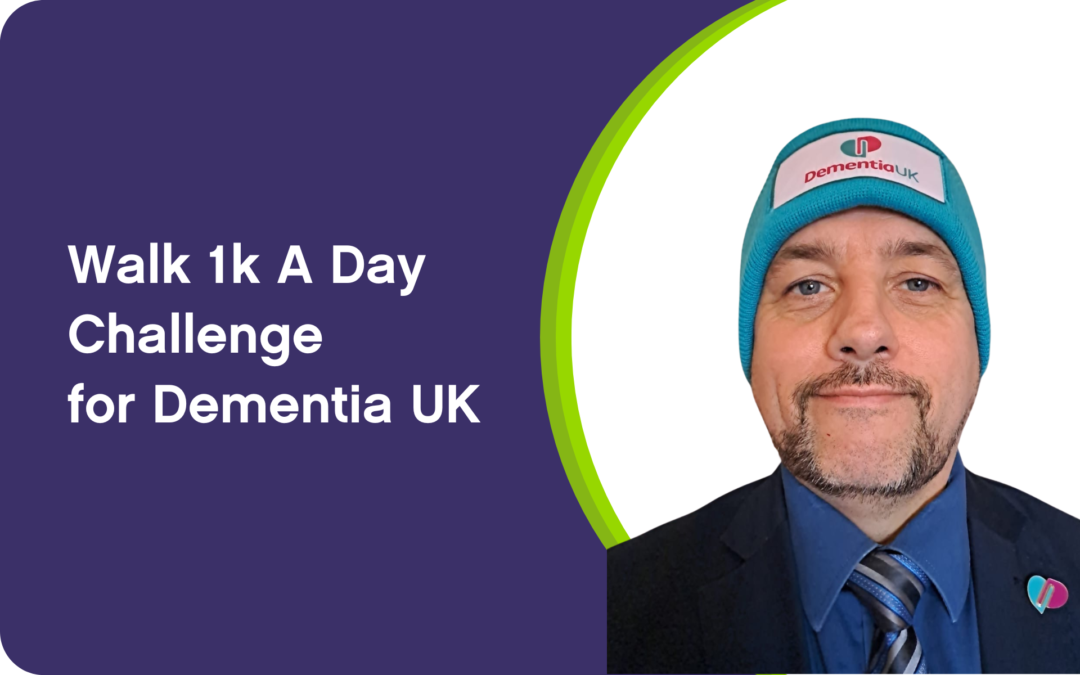 Mark Walks 1K A Day for Dementia UK